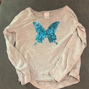 Random girl light weight sweatshirt